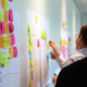Post-it process.